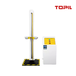 topil omni pull™ single column tensile tester – precision universal testing machine (utm) with 7" smart touchscreen