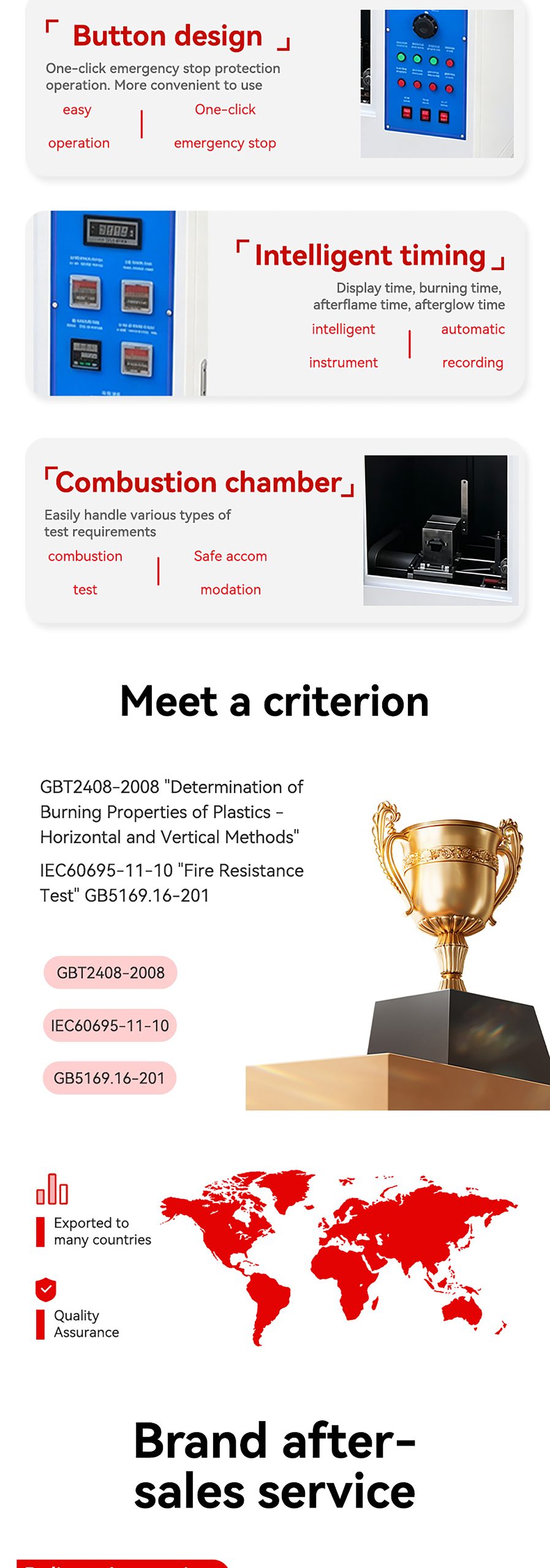 topil vulcan 94™ ul94 horizontal & vertical flammability tester – precision fire safety testing system for plastics & polymers