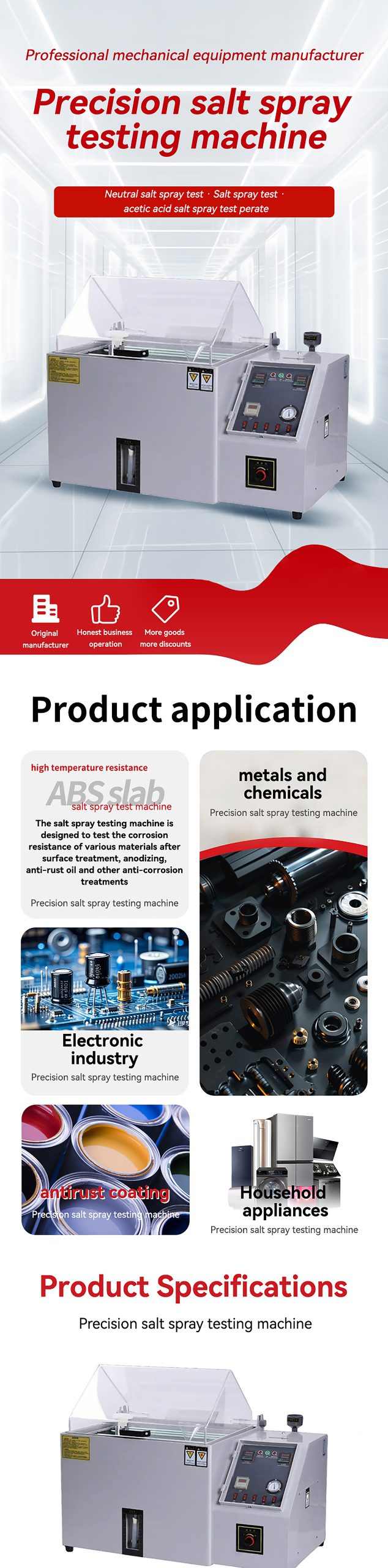 topil pro series salt spray test chamber – high precision touchscreen corrosion tester (astm b117 & iso 9227 compliant)